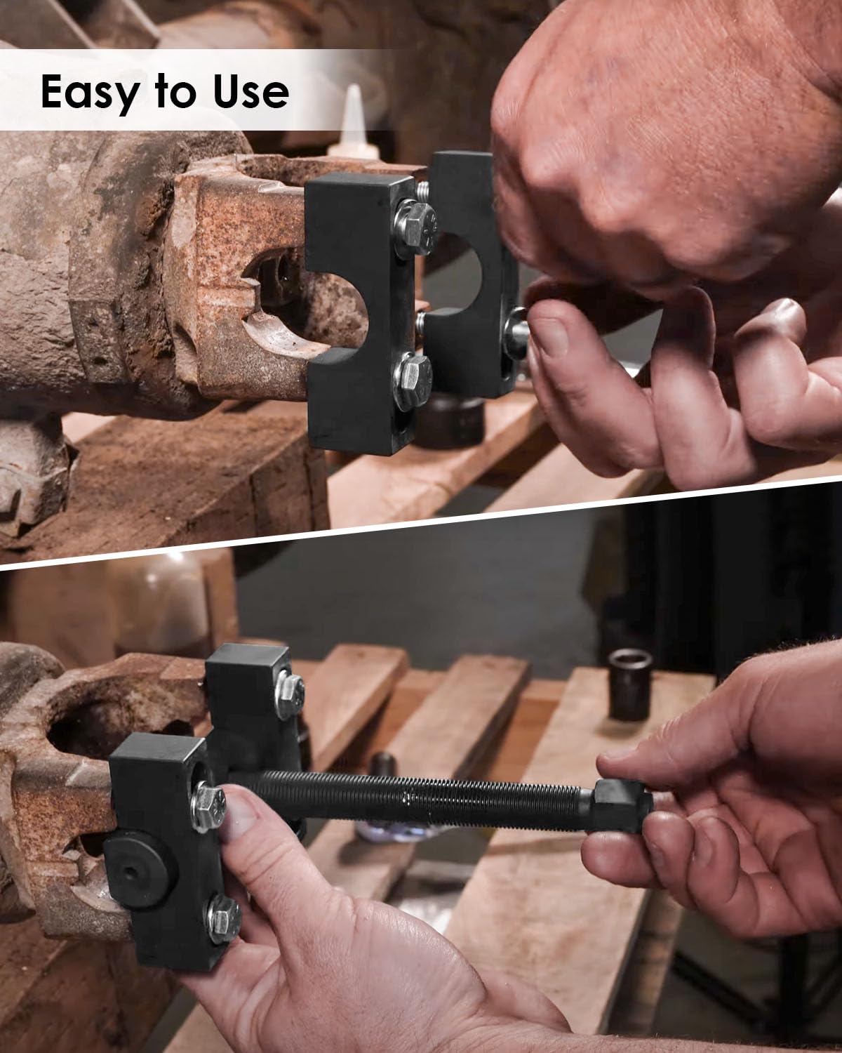 Yoke Puller for Heavy Duty Trucks Cars and Equipment, Commonly